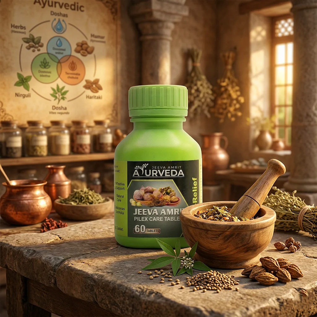 Jeeva Amrit Piles Care Tablets