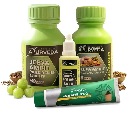 Jeeva Amrit Piles Care Combo