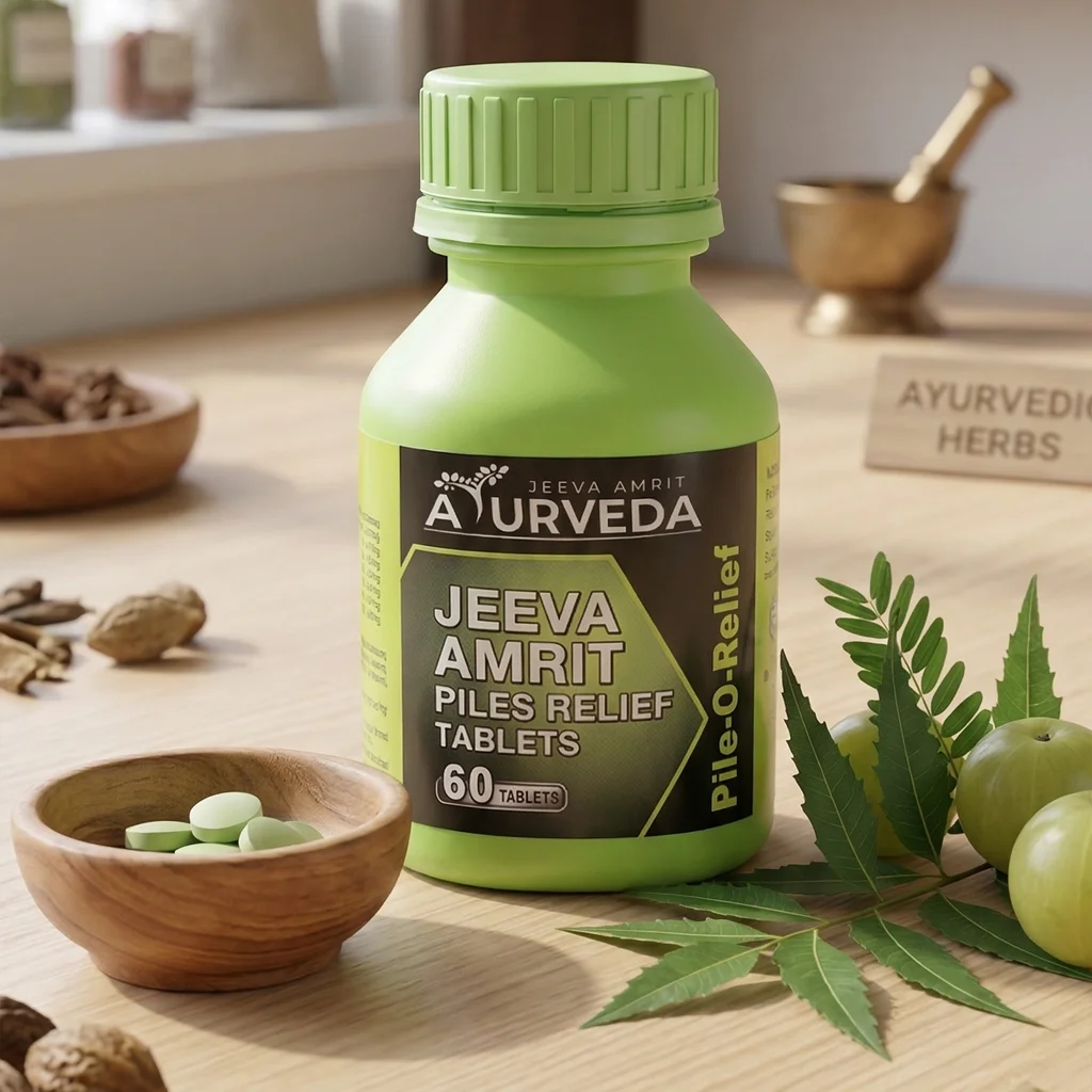 Jeeva Amrit Piles Relief Tablets