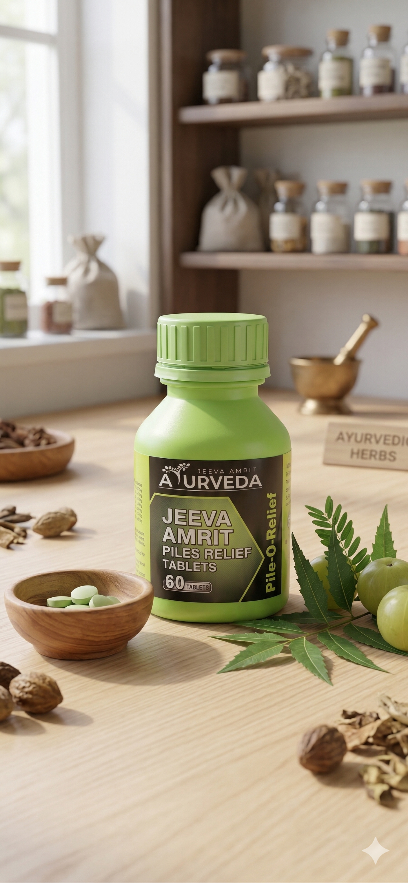 Jeeva Amrit Piles Relief Tablets